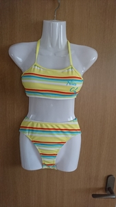 *NICE CLAUP * Nice Claup * halter-neck swimsuit 2 point set * size J-M(160)*