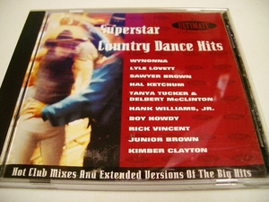 Superstar Country Dance Hits/Sawyer Brown,Hank Williams Jr.,Rick Vincent等