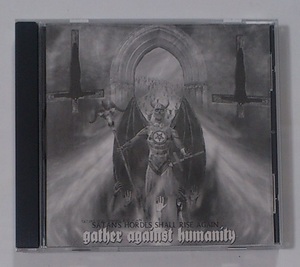 Kult ov Azazel / ThyLord / Obitus / Humanicide 参加 アルバム gather against humanity / ブラックメタル オリジナル盤