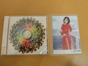 (16682)松井珠理奈 AKB48 11月のアンクレット 生写真+CD 劇場盤