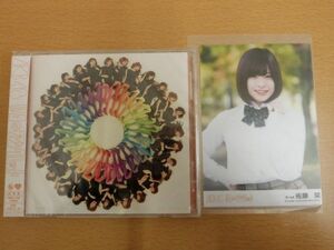 (16697)佐藤栞 AKB48 11月のアンクレット 生写真+CD 劇場盤