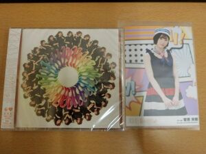 (16830)菅原茉椰 AKB48 11月のアンクレット 生写真+CD 劇場盤　