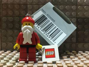 レゴ LEGO ☆ クリスマス Christmas X'mas ☆ ミニフィグ キーホルダー ☆ サンタクロース Santa Claus ☆ 新品 ☆ 可愛いレゴのサンタさん