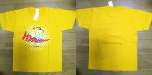 新品　ふなっしー　黄色　Tシャツ　ヒャッハー！　船梨精　カンフー　Sサイズ　千葉県船橋市　ゆるキャラ