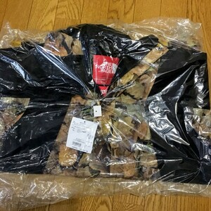 Supreme The North Face Mountain Light Jacket Leaves Sサイズ 枯葉