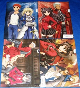 劇場版 　Fate stay night 　クリアファイルセットA＆B 　未開封品　　遠坂凛