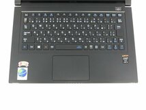 中古　NEC　J VG-H　4世代COREI5-4200U　メモリー4GB　13型 ノートパソコン　BIOSまで表示　　詳細不明　　ジャンク扱い 　_画像3