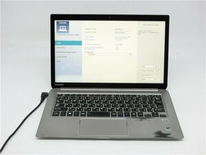 TOSHIBA　PV73PSP-KHA　5世代COREI5-5200U　メモリー8GB　13型 ノートパソコン　BIOSまで表示　　詳細不明　　ジャンク扱い 　