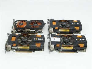 ★中古動作品　 激安 グラフィックボード 　ZOTAC　GTX550Ti　GTX660 4枚セット　送料無料