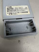 【R-10-91】動確済 リモコン HITACHI EPR-19 フタなし_画像3