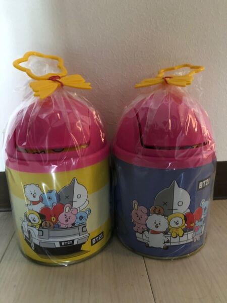 BT21 サークル缶 2種類セット