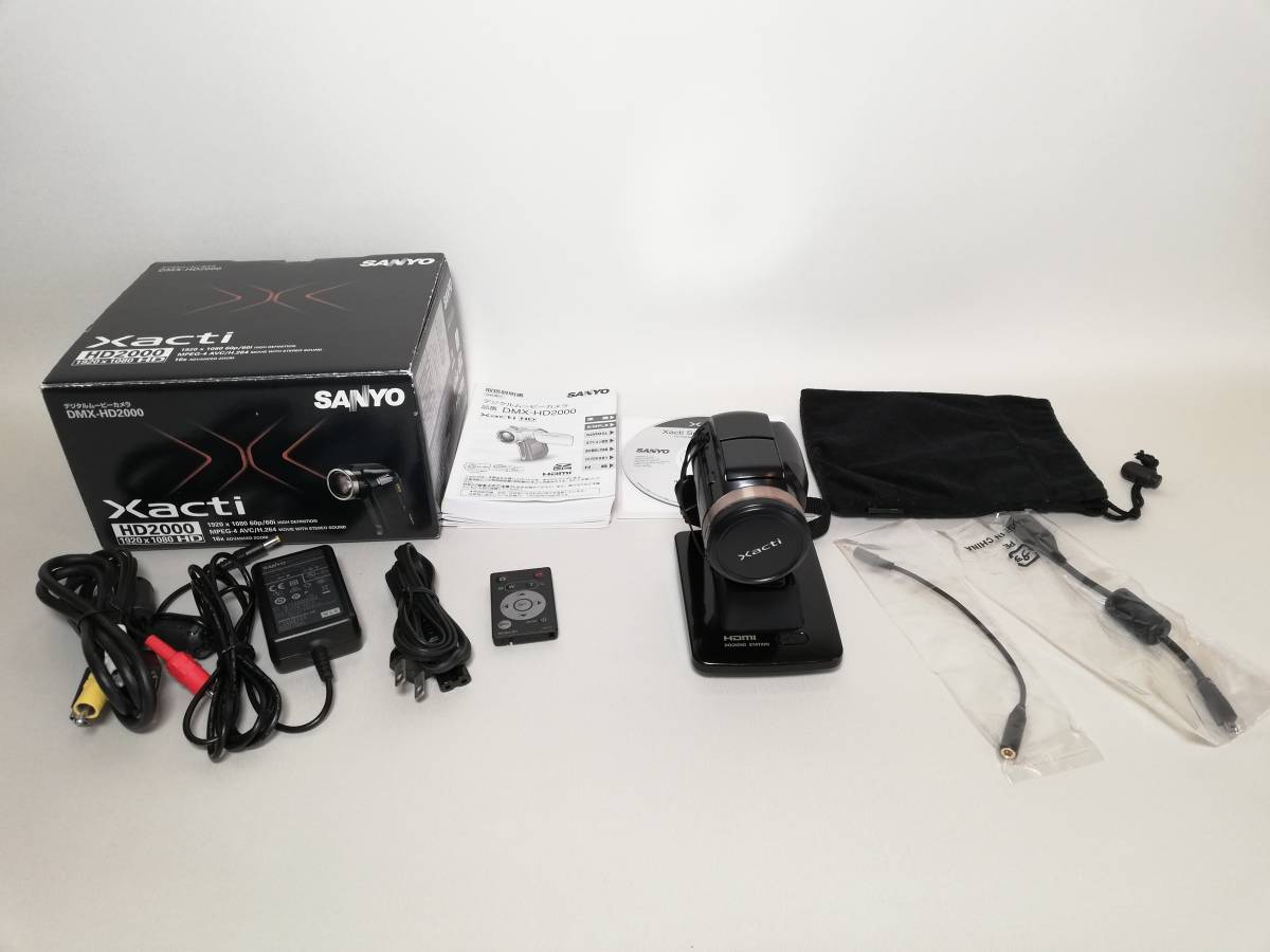 ☆新品級☆完動品☆ SANYO DMX-HD2000 ☆付属品多数あり☆ #AK764 www