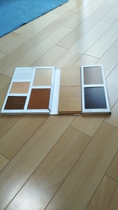 新築　床材サンプル　板　8枚　コンビットプロテクトネオＶ152　カラーブックサンプル　　価値不明　ＷＯＯＤ　ＯＮＥ