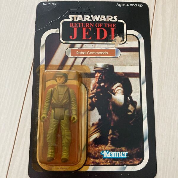 未開封 オールド ケナー レベルコマンド Rebel Commando STAR WARS old Kenner