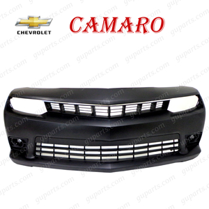 シボレー カマロ SS RS タイプ 2014～2016 後期 フロント バンパー グリル フォグ ランプ メッキ ボディ セット 22997719 22997720