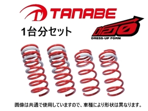 タナベ DF210 ダウンサス (1台分) クラウン GRS180/GRS182/GRS184　GRS182DK