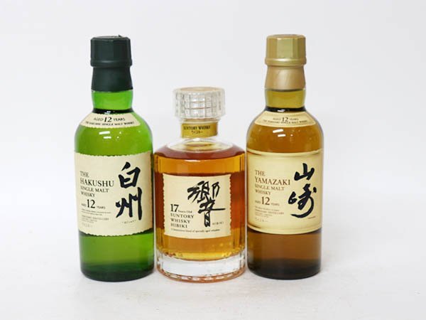 ヤフオク! -「響17年 180ml」の落札相場・落札価格