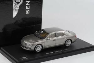 【美品】Ж 京商 1/43 ベントレー フライングスパー W12 パールシルバー / BENTLEY FLYING SPUR W12 2013 SILVER KYOSHO Ж ロールスロイス