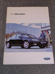 フォード モンデオ FORD MONDEO 2004 UKカタログ 47P