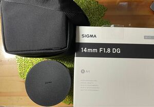 新同品　SIGMA (シグマ) Art 14mm F1.8 DG HSM ニコンF用 
