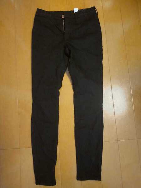 美品!H&M スキニーパンツ 黒158cm