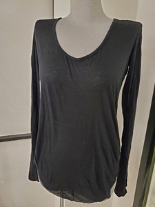  не использовался Helmut Lang чёрный tops [8712-1-]