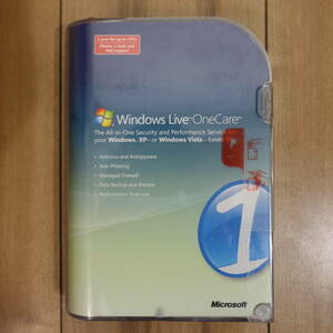 Microsoft Windows Live OneCare 1.5 英語版 未開封