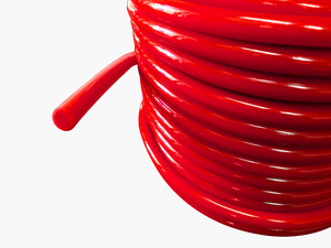 【耐熱】バキューム ホース TOYOKING 内径Φ3mm 長さ 1m (1000mm) 赤色 ロゴマーク無し 工業用ホース 汎用