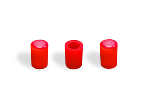 【耐熱】シリコン キャップ TOYOKING製 内径Φ12mm 3個1セット 赤色 ロゴマーク無し 各種 工業用ホース 汎用品