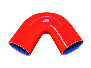 【耐熱】シリコンホース TOYOKING製 エルボ 135度 同径 内径Φ95mm 赤色 ロゴマーク無し 工業用ホース 汎用品