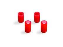 【耐熱】シリコン キャップ TOYOKING製 内径Φ6mm 4個1セット 赤色 ロゴマーク無し 各種 工業用ホース 汎用品_画像1