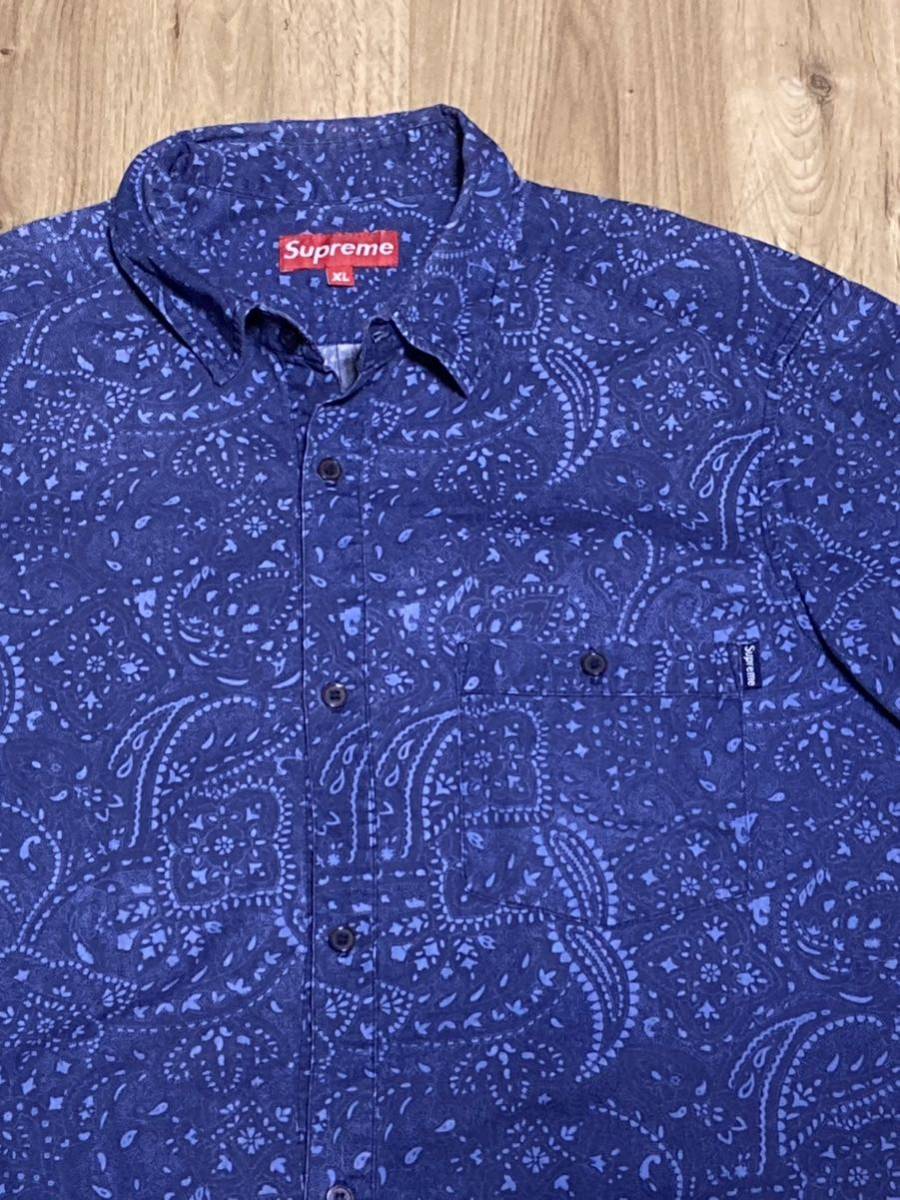 ヤフオク! -「supreme ペイズリー シャツ」の落札相場・落札価格