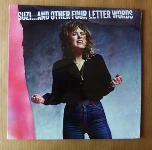 SUZI QUATRO「SUZI…AND OTHER FOUR LETTER WORDS」米ORIG [RSO]シュリンク美品