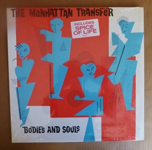 THE MANHATTAN TRANSFER「BODIES AND SOULS」米ORIG [ATLANTIC] ステッカー有シュリンク美品