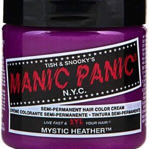新品 送料無料 3個 マニックパニック カラークリーム コットン ミスティックヘザー パープル 紫 系 Manic panic ハーブ入り ヘアカラーの画像3