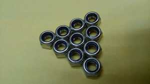 8mm stainless steel nylon nut .. cease nut stainless steel nut one piece. . price..