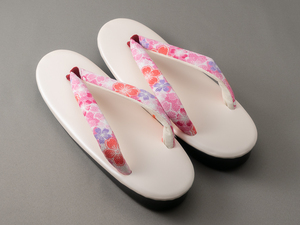[ new goods unused * free shipping ] floral print. made in Japan ...(L) - light pink pcs * Sakura nose .- Nara . handmade . work .. - 