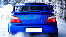 ★SUBARU インプレッサ GDB GDA WRX STI GD系 A～G リア トランク スポイラー WR型 FRP製 各社メーカ純正色塗装込 2000/08‐2007/04☆_画像5