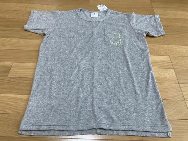 タグ付き　クラウディオパンディアーニ　半袖Tシャツ メンズ　サイズM トップス　タオル生地　サッカージャンキー