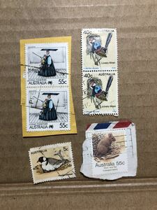  used . stamp [ Australia ] postage 94 jpy 