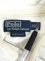 古着 Polo Ralph Lauren フラッグ 両面 刺しゅう パッチ ラガー ラグビー シャツ M 古着_画像9