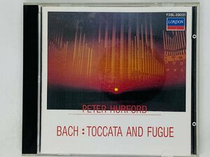 即決CD 旧規格 バッハ オルガン名曲集 ハーフォード / BACH FAMOUS ORGAN WORKS . Peter Huford / X16