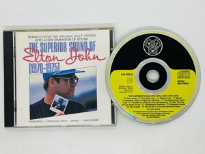 即決CD 西独盤 THE SUPERIOR SOUND OF ELTON JOHN 1970 1975 / DJM CD 4 / 810 062-2 / エルトンジョン West Germany X22