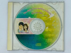 即決CD 自主製作盤 The music of our wedding memorial / SHOWER ME WITH YOUR LOVE / アルバム Z12