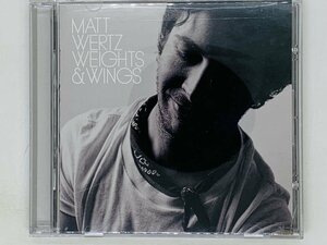 即決CD シールド未開封 / MATT WERTZ / WEIGHTS & WINGS / DON'T COME EASY , NOBODY'S YOU / R03