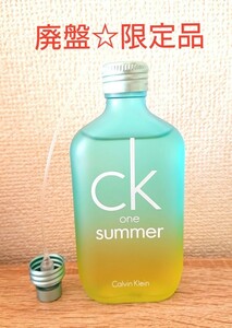 【限定品】カルバンクライン シーケー ワン サマー Calvin Klein ck one summer 2006 100ml