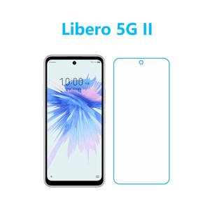 1枚Libero 5G III Libero 5G II 液晶保護 強化ガラスフィルム 自動吸着 リベロ ファイブジー 画面保護ガラスフィルム シート シール スクリ