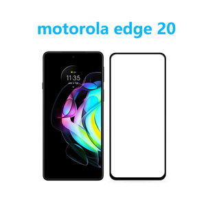 1枚motorola edge 20黒枠フルカバー強化ガラスフィルム 自動吸着 2.5Dラウンドエッジ加工 指紋防止飛散防止気泡防止 疎油性疎水性 貼り直し