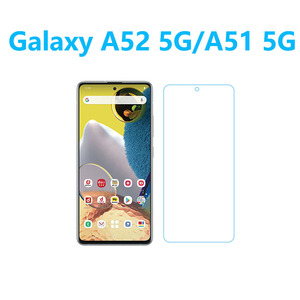 1枚入りGalaxy A51 5G A52 5G 強化ガラスフィルム 自動吸着 2.5Dラウンドエッジ加工指紋防止飛散防止気泡防止 疎油性疎水性 貼り直し可 高