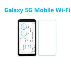 1枚入りGalaxy 5G Mobile Wi-Fi SCR01強化ガラスフィルム 自動吸着 2.5Dラウンドエッジ加工指紋防止飛散防止気泡防止 疎油性疎水性 貼り直